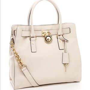 Michael Kors Hamilton Vanilla Purse